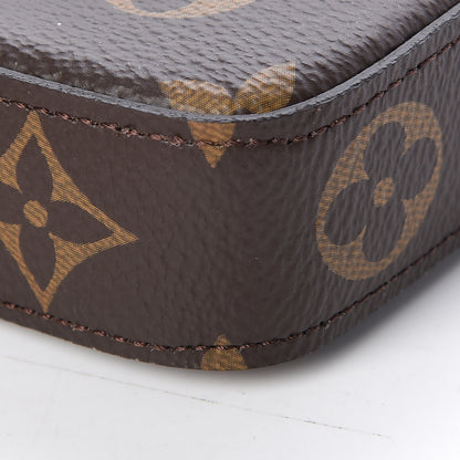 Louis Vuitton Monogram Pochette Felicie Chain Wallet Fuchsia 10 of 11