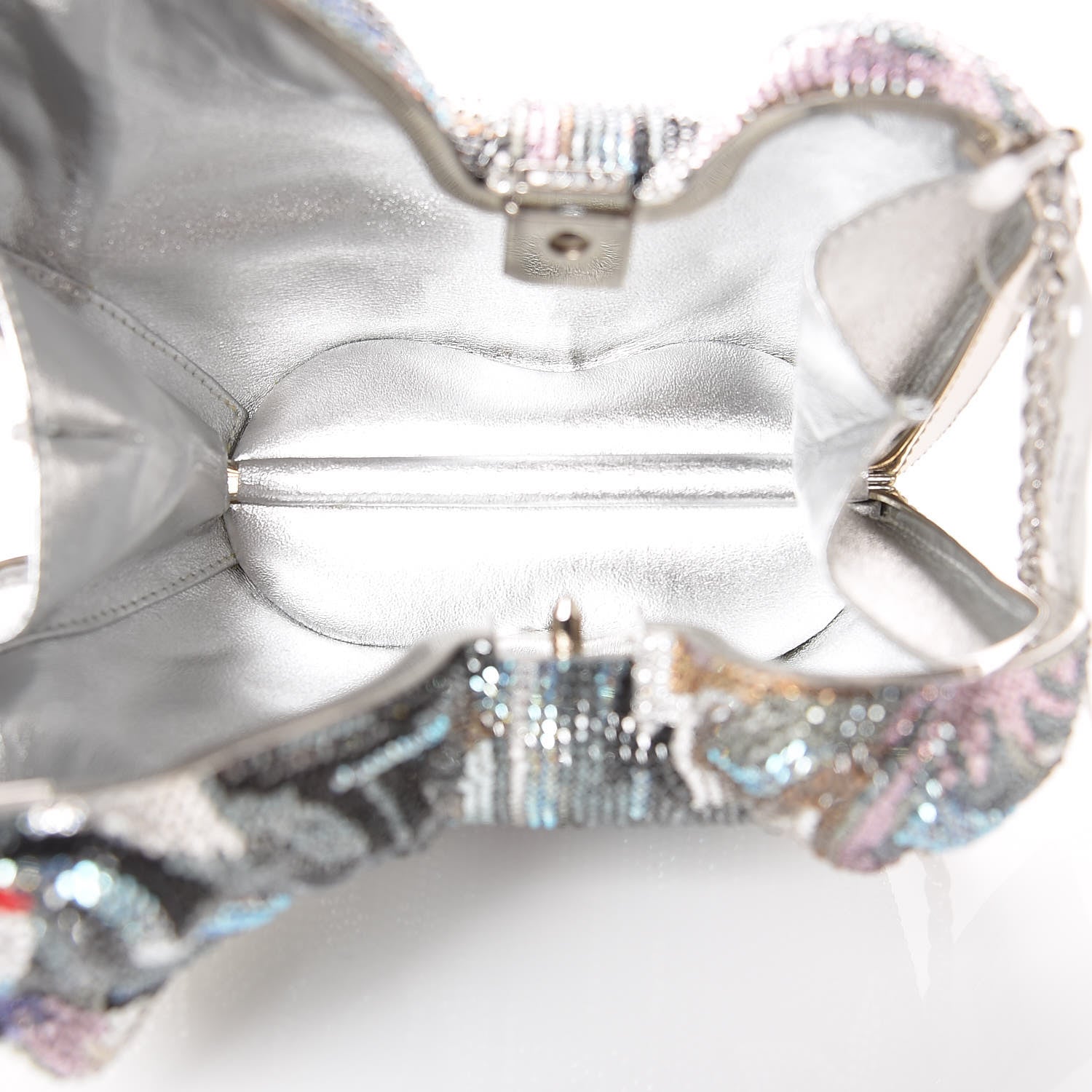 Judith Leiber Crystal Shih Tzu Minaudiere Clutch 6 of 10