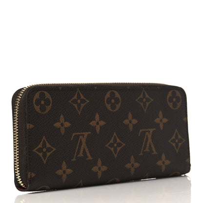 Louis Vuitton Monogram Clemence Wallet Fuchsia 3 of 8