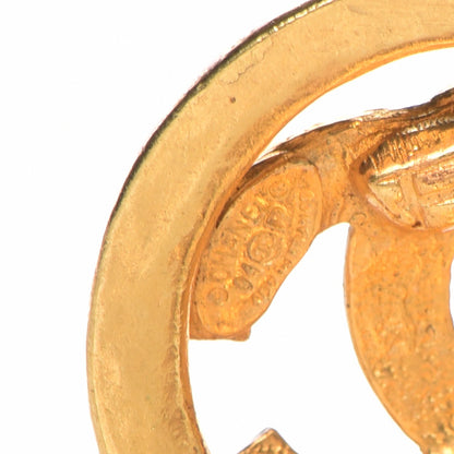 Chanel CC Clip On Earrings Gold 5 of 5