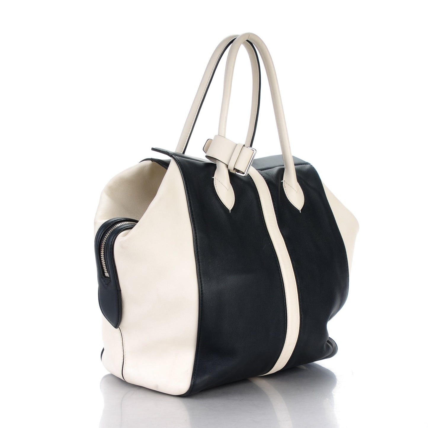 Calfskin Suship North South Speedy Navy White