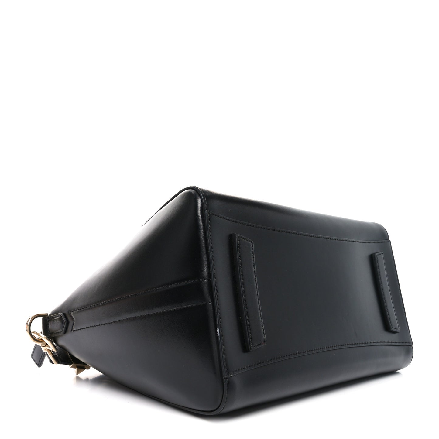 Shiny Lord Calfskin Medium Antigona Black