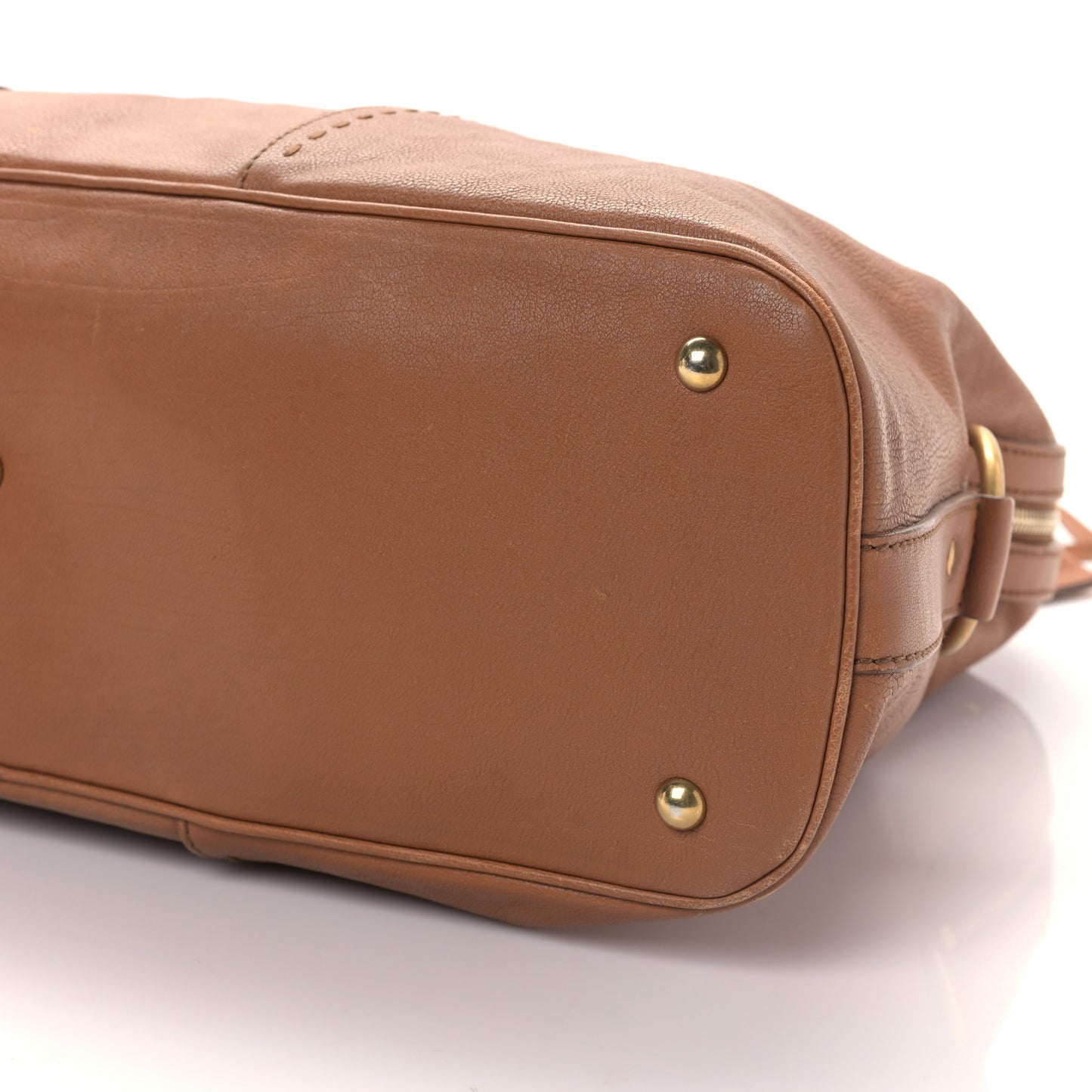 Calfskin Oversized Muse Brown
