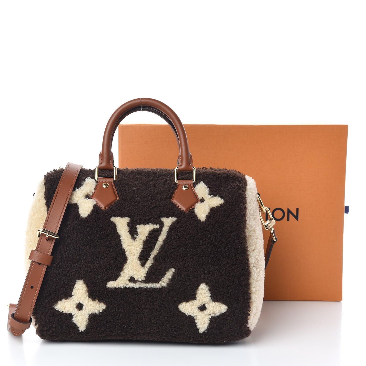 Louis Vuitton Monogram Teddy Speedy Bandouliere 25 10 of 10