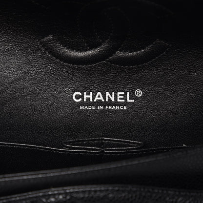 Chanel Caviar Quilted Medium Double Flap Black 6 of 9