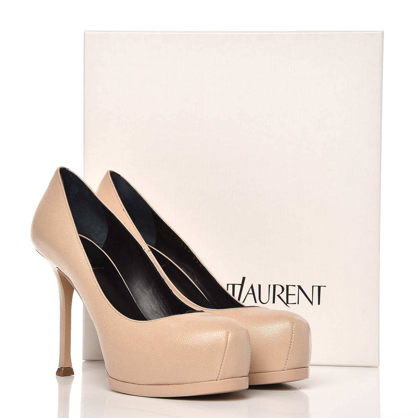 Vernigolf Tribute Two 80 Platform Pumps 37.5 Nude Powder