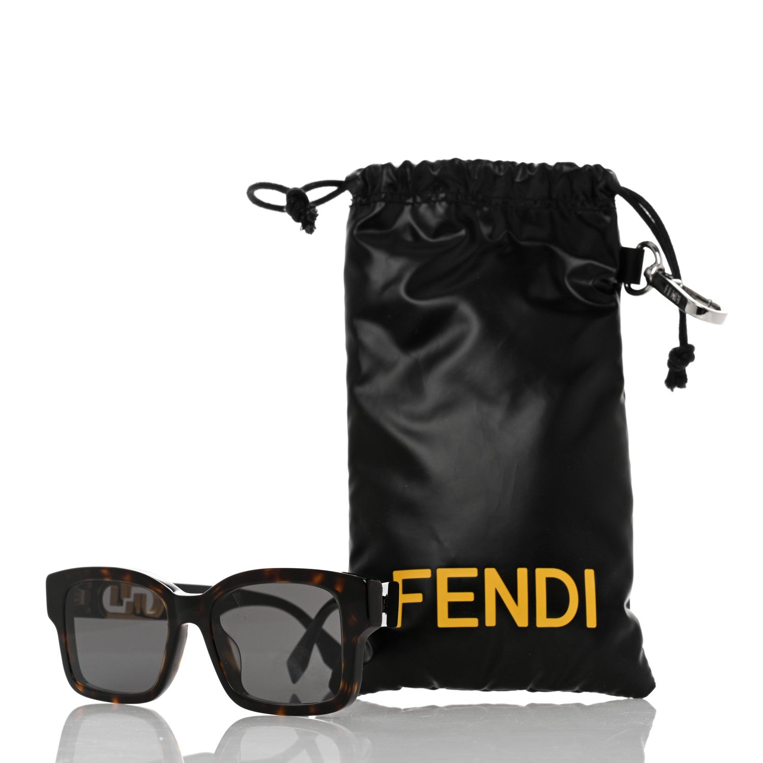 Fendi Acetate FF Sunglasses FE 40050I Havana 7 of 7