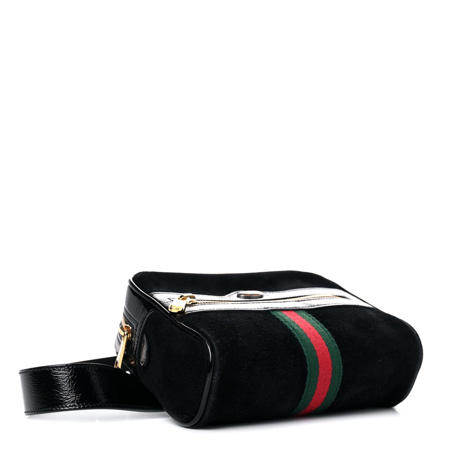 Suede Patent Ophidia Belted iPhone Case 85 34 Black