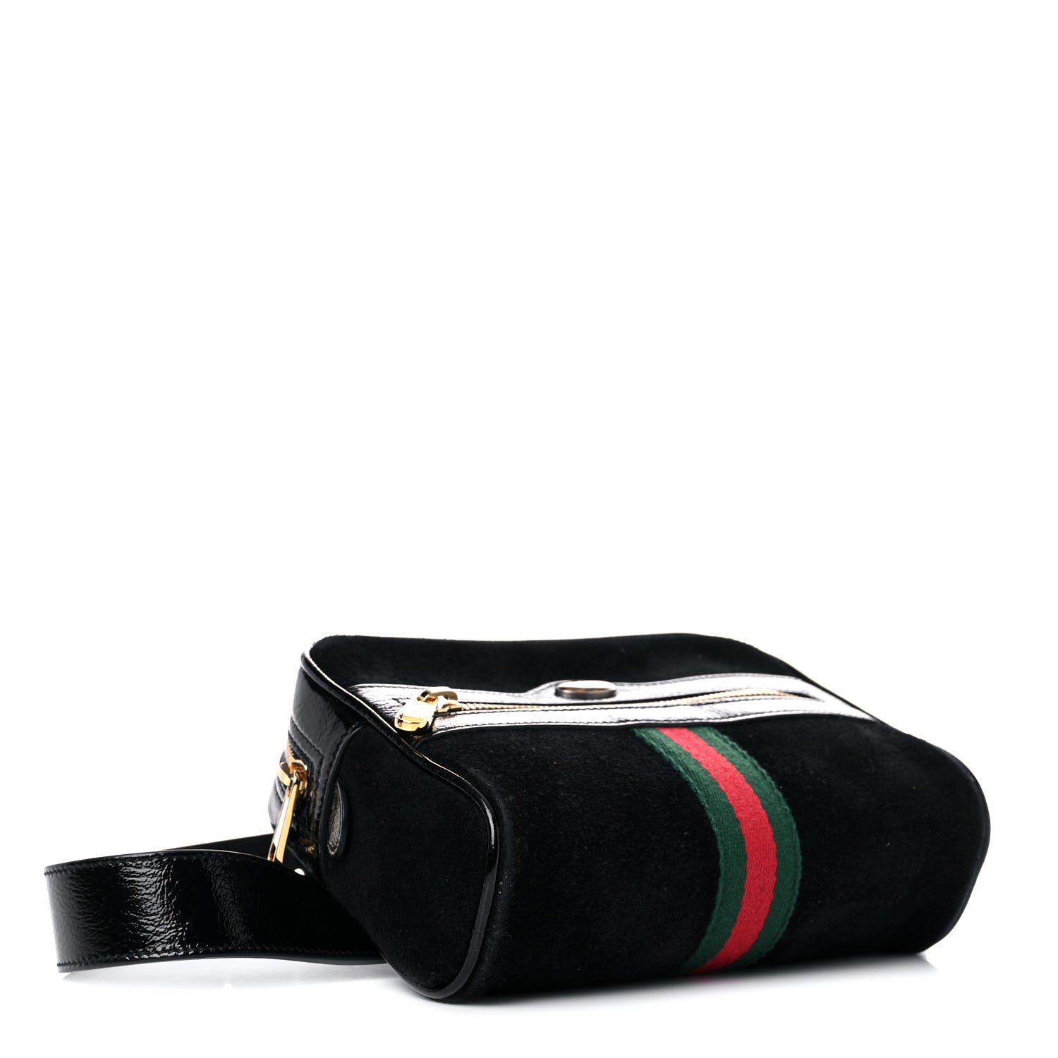 Gucci Suede Patent Ophidia Belted iPhone Case 85 34 Black 4 of 13