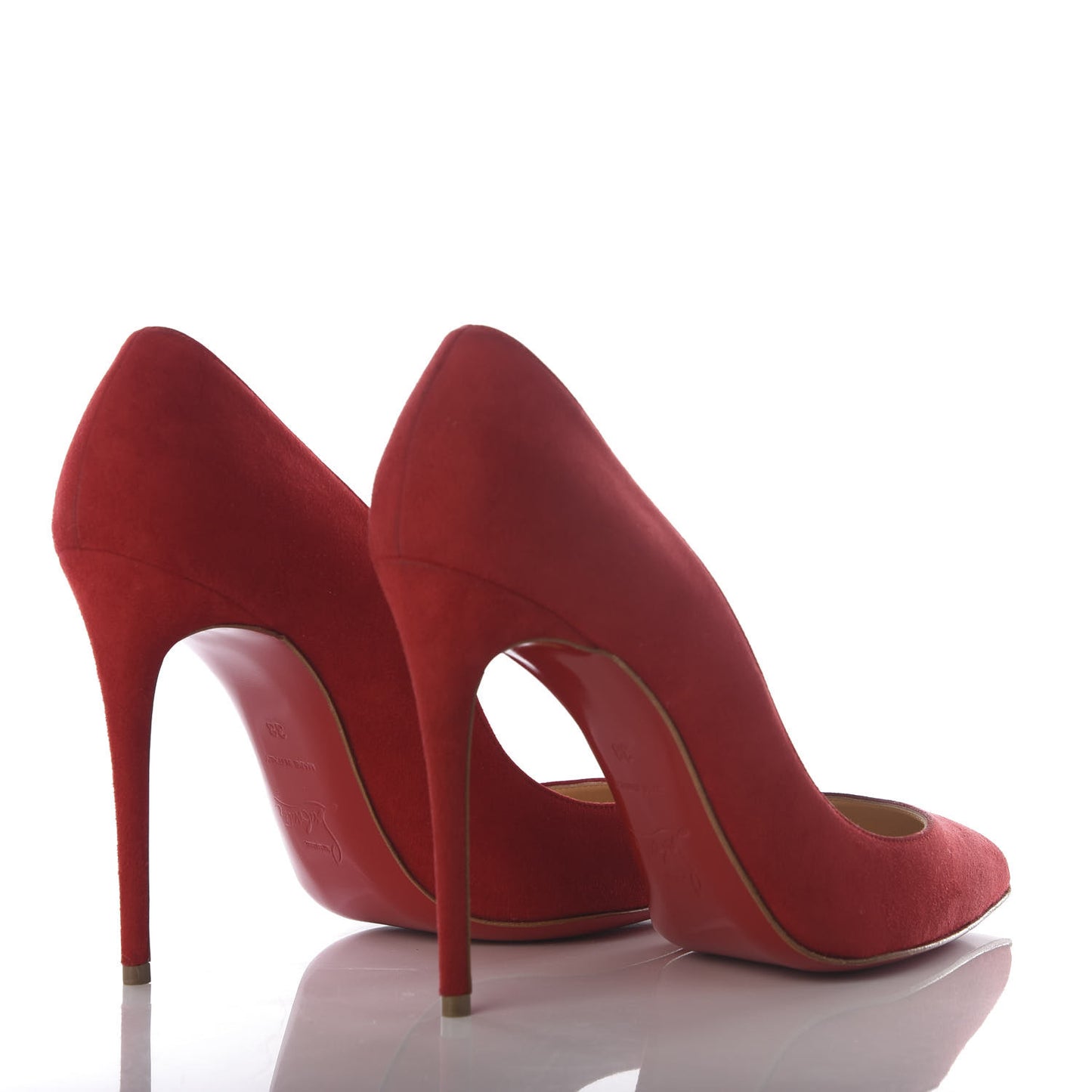 Veau Velours Pigalle Follies 100 Pumps 38 Oeillet