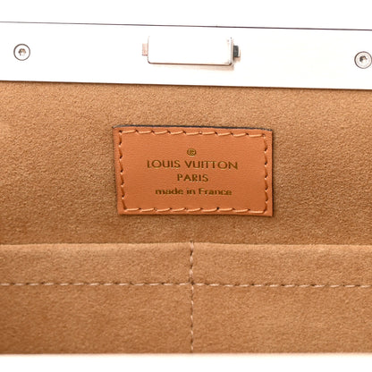 Louis Vuitton Calfskin Transformed Monogram Time Trunk Crown Frame Bag 6 of 12