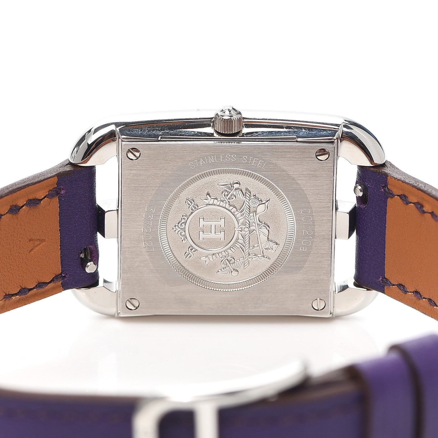 Hermes Stainless Steel Swift 23mm Cape Cod Quartz Watch Anemone 4 of 5