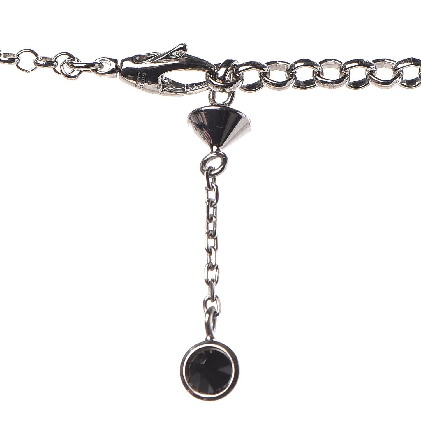 Sterling Silver Enamel Bosco Pendant Necklace
