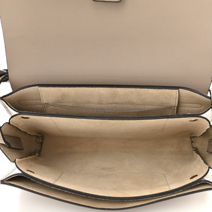 Chloe Suede Calfskin Small Faye Shoulder Bag Motty Grey 5 of 10