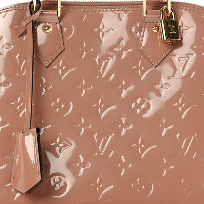 Louis Vuitton Vernis Alma PM Rose Velours 8 of 8