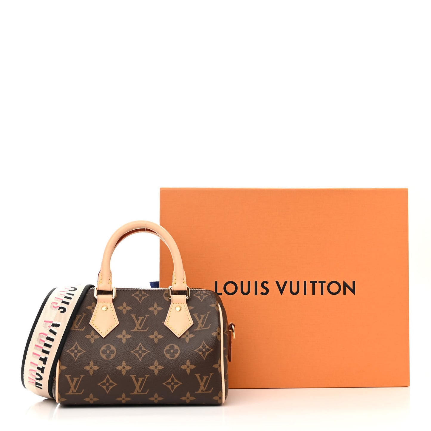 Monogram Speedy Bandouliere 20 Black