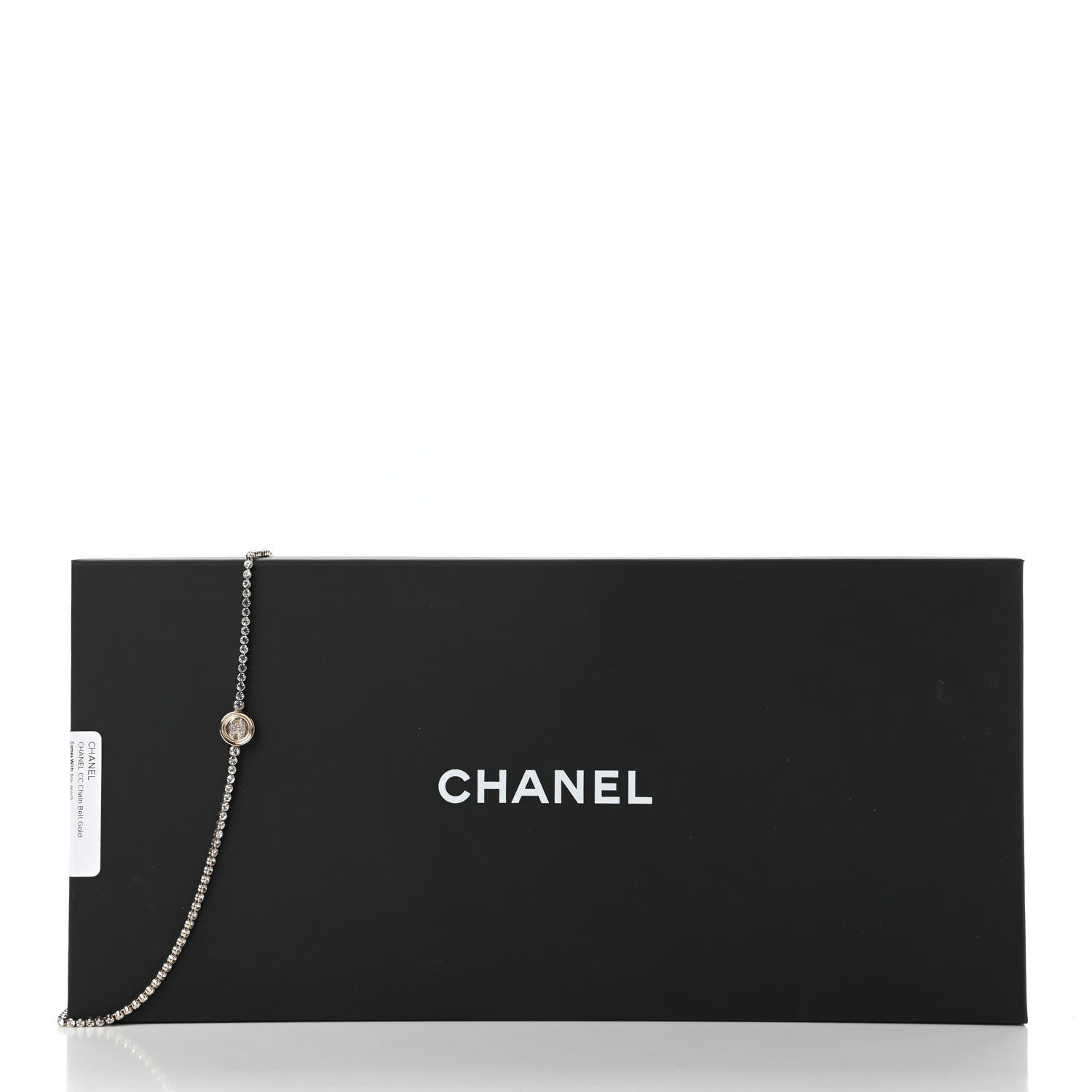 Chanel Crystal CC Chain Belt Gold 6 of 6