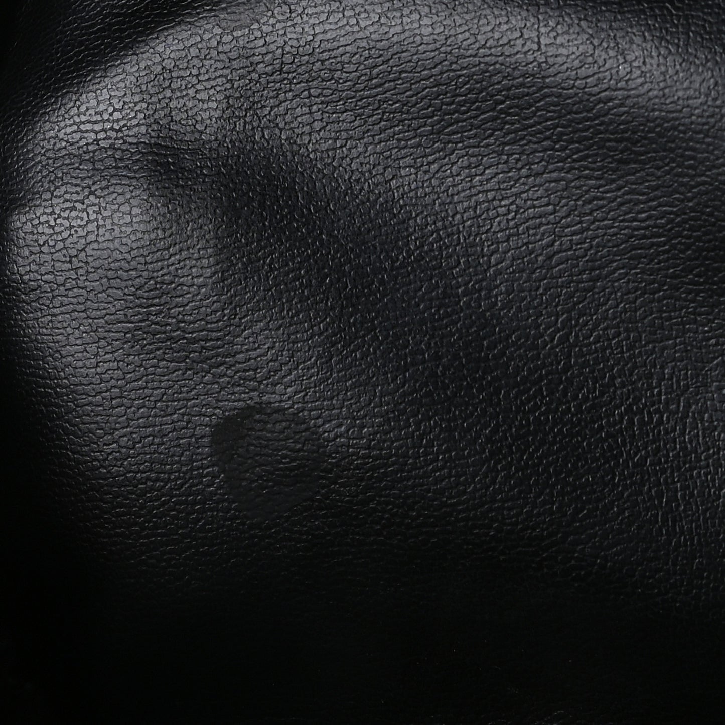 Lambskin Vanity Cosmetic Bag Black