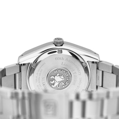 Grand Seiko Stainless Steel 40mm 60th Anniversary Limited Edition Quartz Watch Blue SBGP015 4 of 5