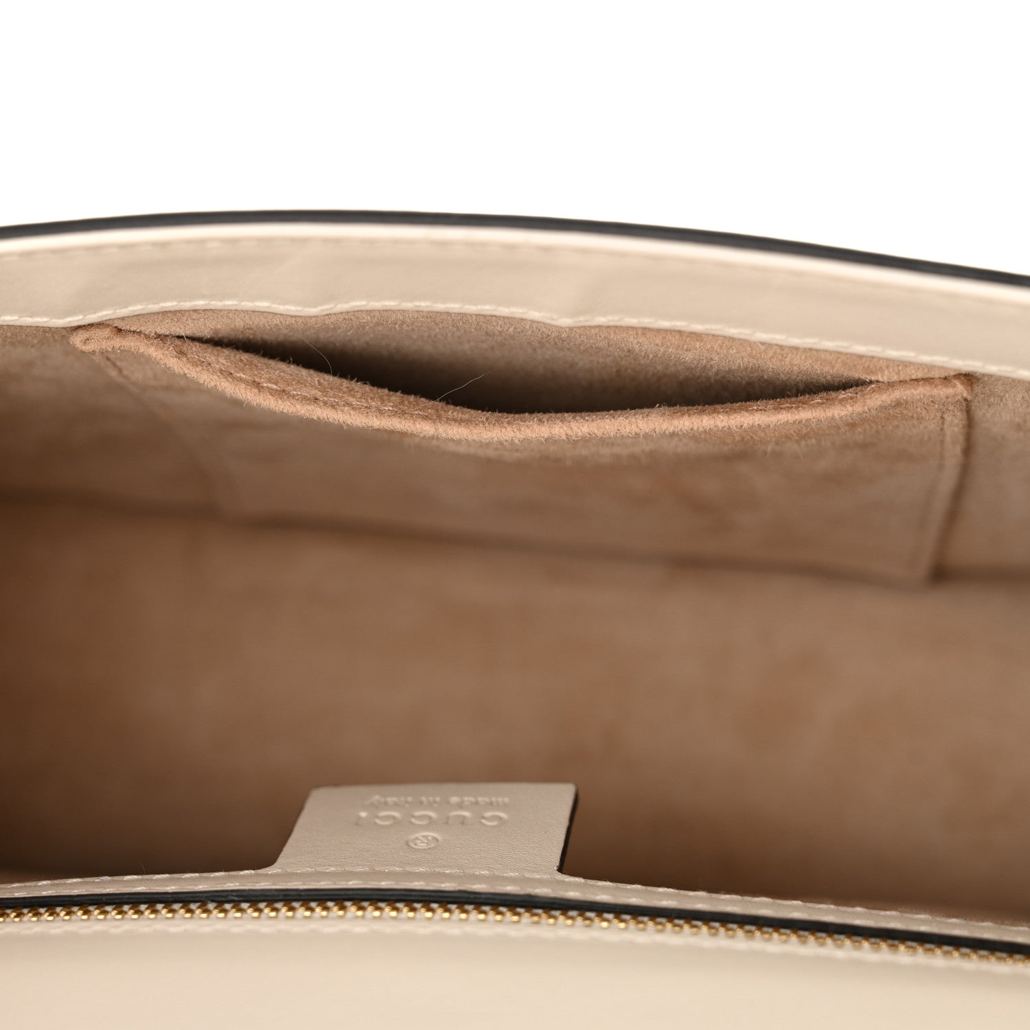 Gucci Calfskin Small Sylvie Shoulder Bag Off White 11 of 15