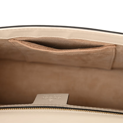 Gucci Calfskin Small Sylvie Shoulder Bag Off White 11 of 15