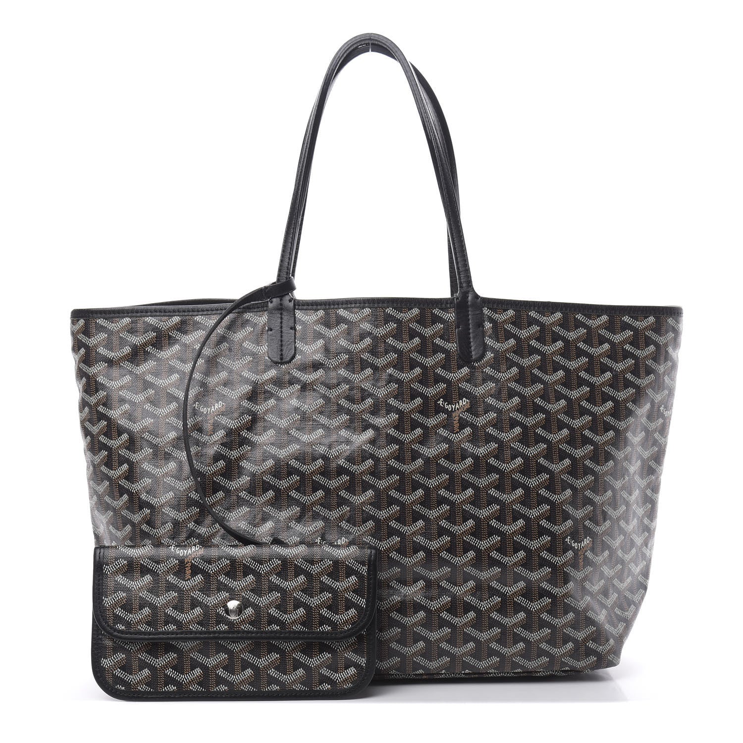 Goyard Goyardine Saint Louis PM Black 1 of 17
