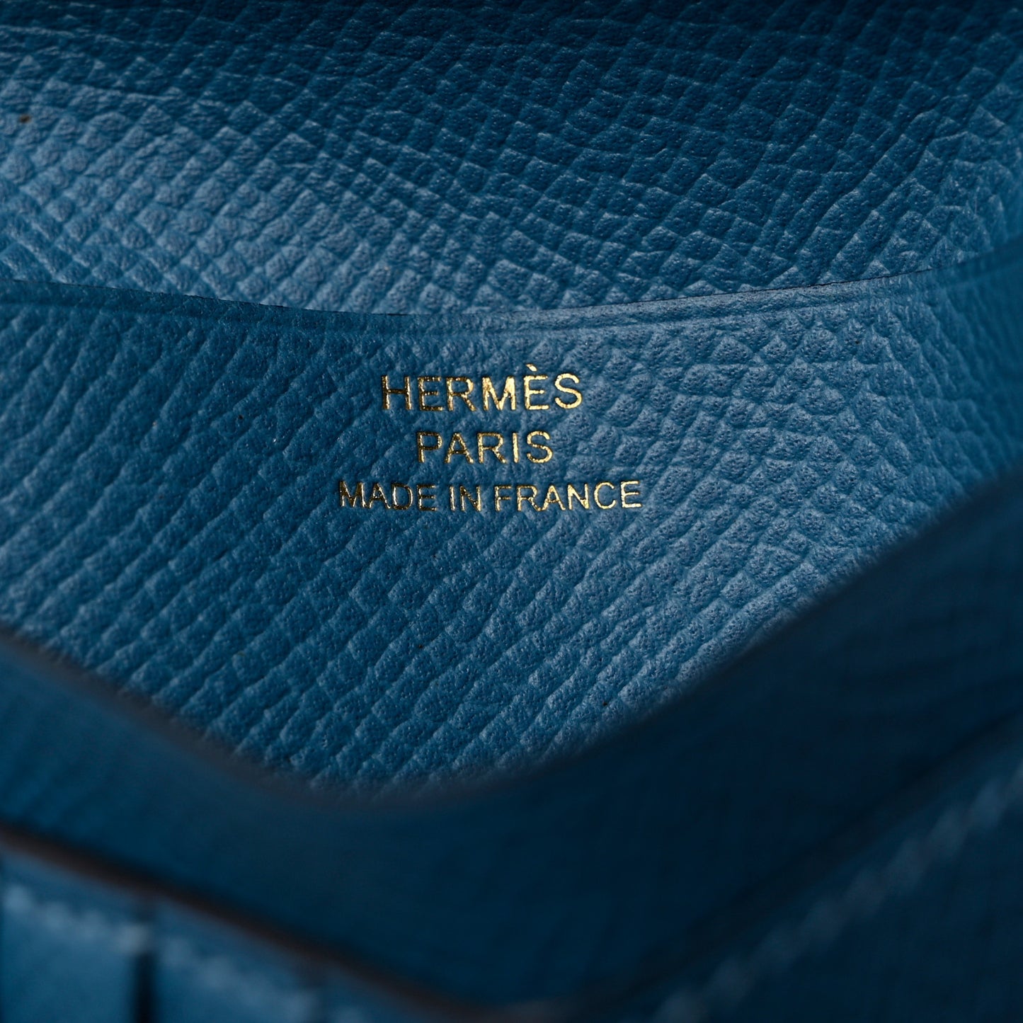 Epsom Bearn Compact Wallet Bleu Azur