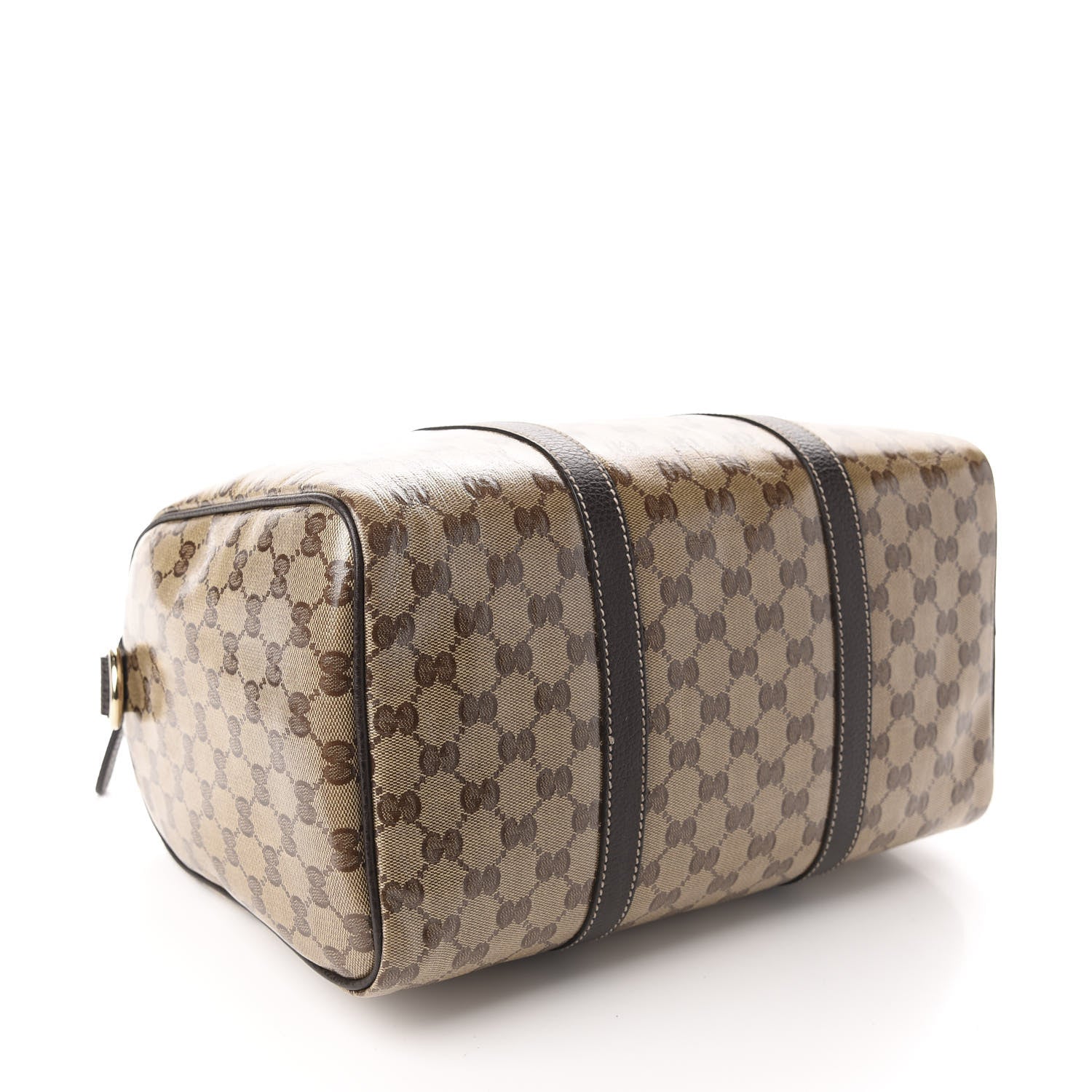 Gucci Crystal Monogram Medium Joy Boston Dark Brown 4 of 10