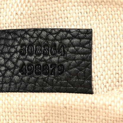 Gucci Pebbled Calfskin Small Soho Disco Bag Black 7 of 13