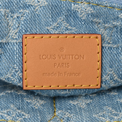 Louis Vuitton Monogram Washed Denim Let Go PM Sky Blue 6 of 9