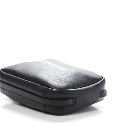 Balenciaga Calfskin Logo S Everyday Camera Bag Black 7 of 9