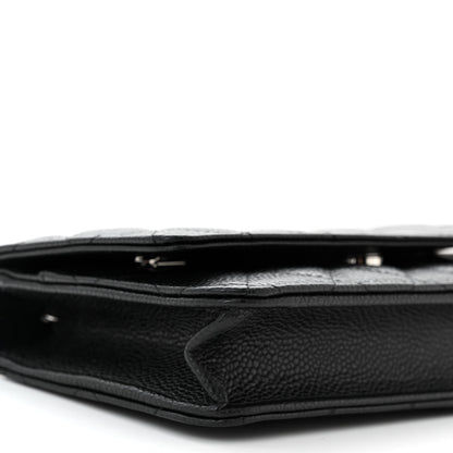 Chanel Caviar Quilted Wallet on Chain WOC Black 10 of 12