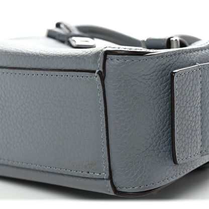 Delvaux Taurillon Soft Nano Cool Box Satchel Pacific 9 of 11