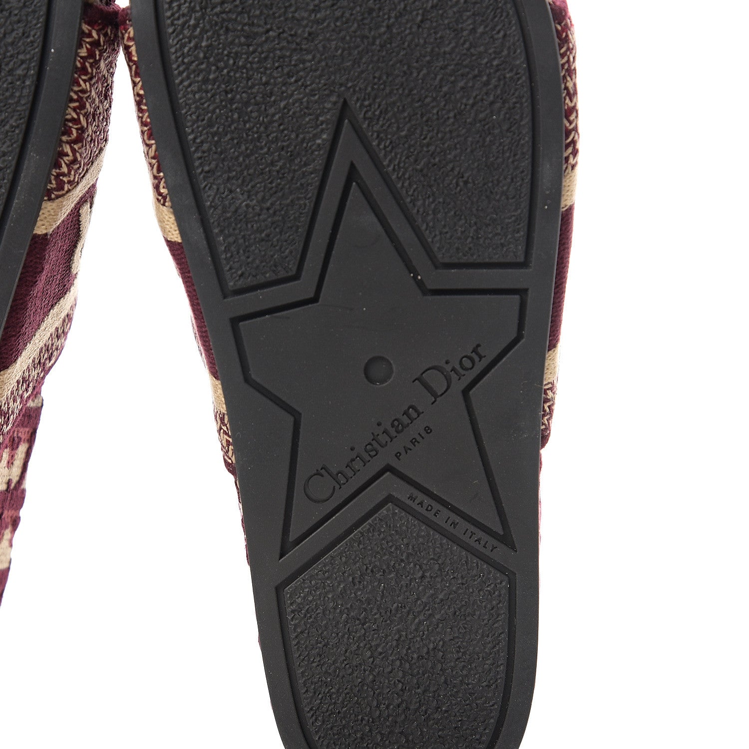 Christian Dior Oblique D-Way Platform Sandal 35 Deep Amaranth 8 of 9