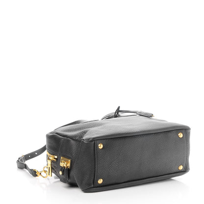 Prada Vitello Daino Shoulder Bag Nero Black 5 of 9