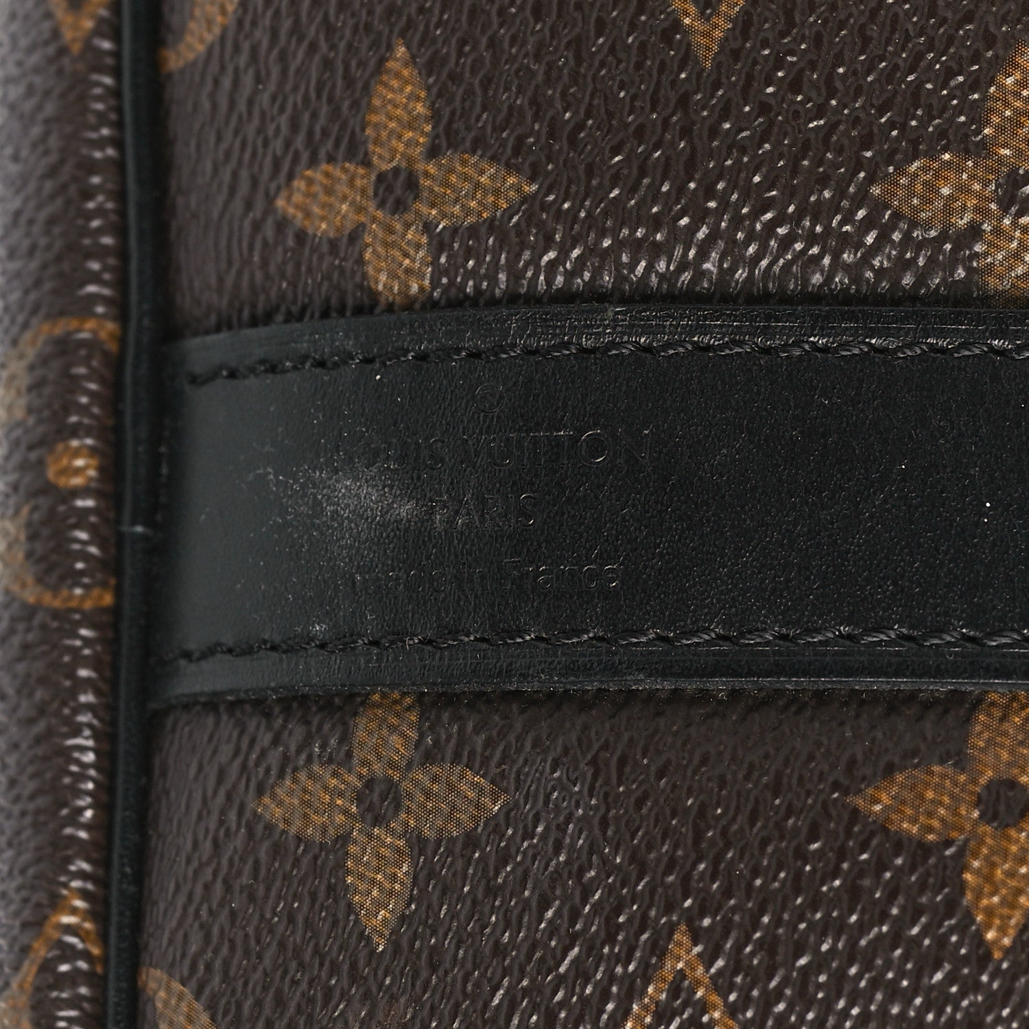 Louis Vuitton Monogram Macassar Keepall Bandouliere 55 5 of 7