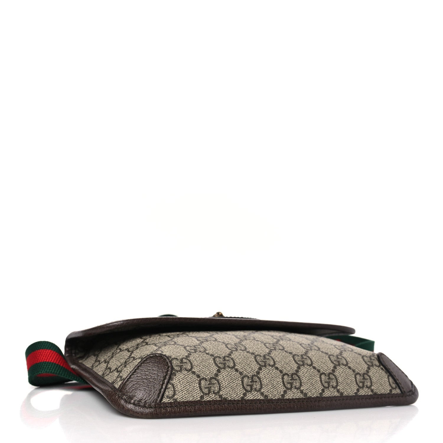 Gucci GG Supreme Monogram Neo Vintage Web Belt Bag Brown 4 of 9