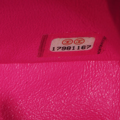 Chanel Iridescent Caviar Quilted Mini Flap Hot Pink 9 of 9