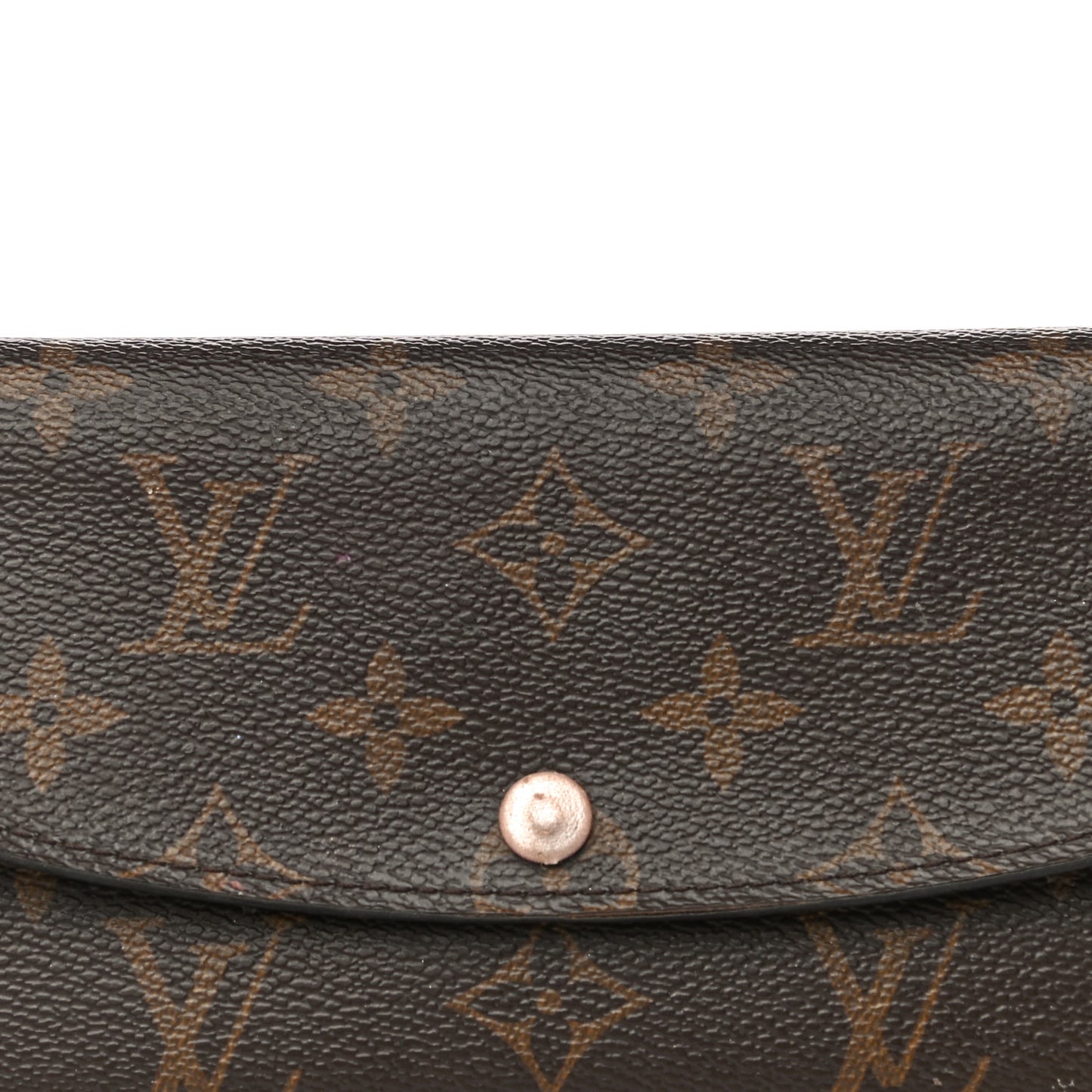 Monogram Emilie Wallet Rose Nacre
