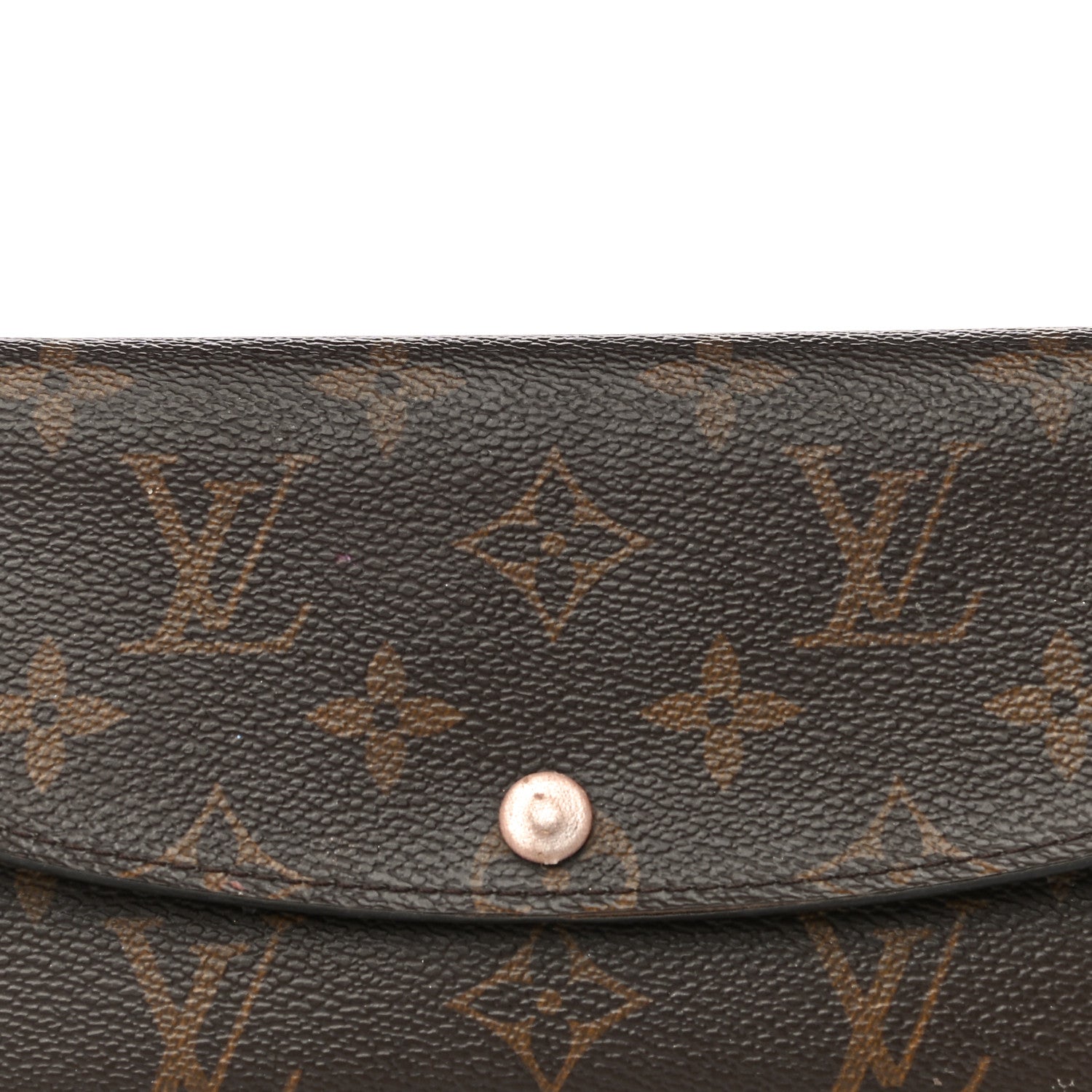 Louis Vuitton Monogram Emilie Wallet Rose Nacre 18 of 20