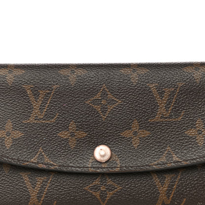 Louis Vuitton Monogram Emilie Wallet Rose Nacre 18 of 20