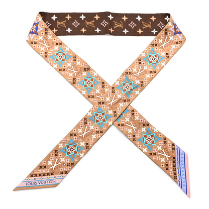 Louis Vuitton Silk Flowers Forever Bandeau Beige 1 of 5