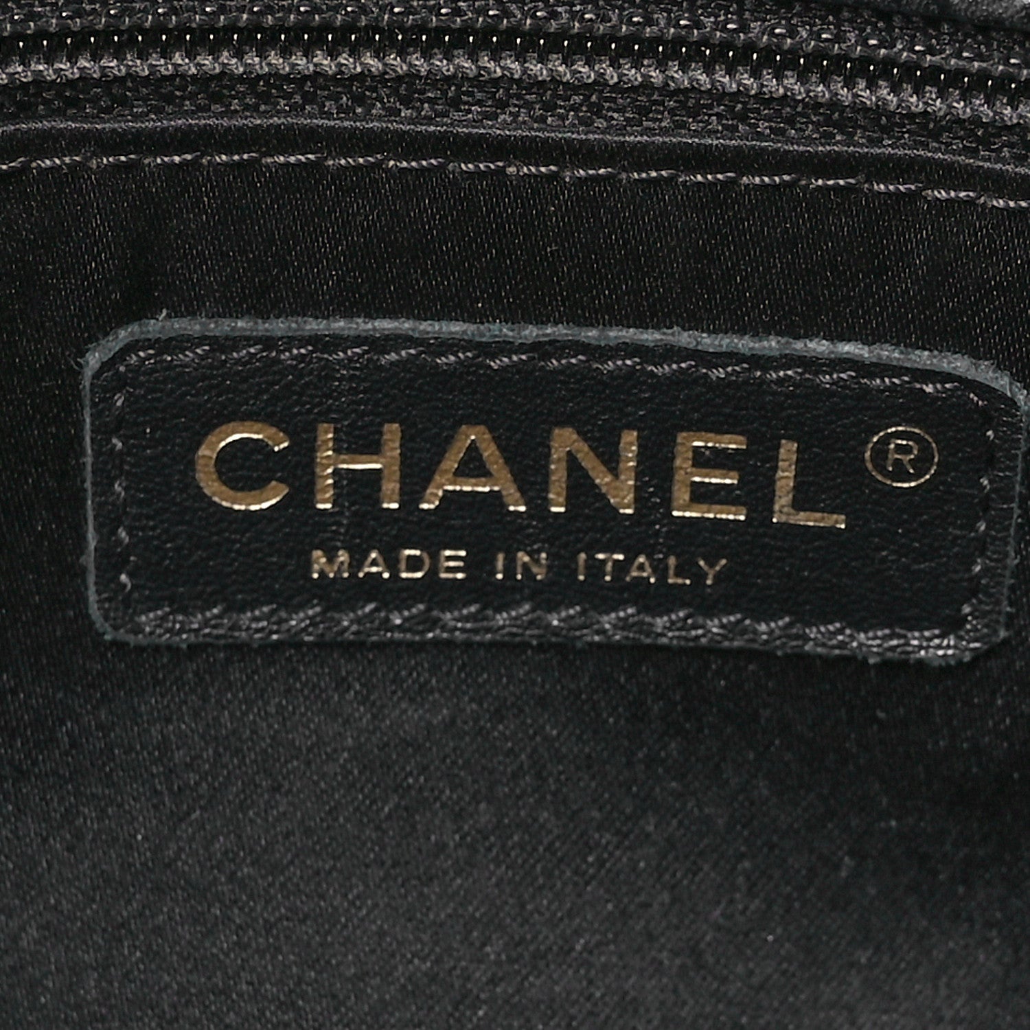 Chanel Caviar Quilted Grand Shopping Tote GST Black 6 of 10