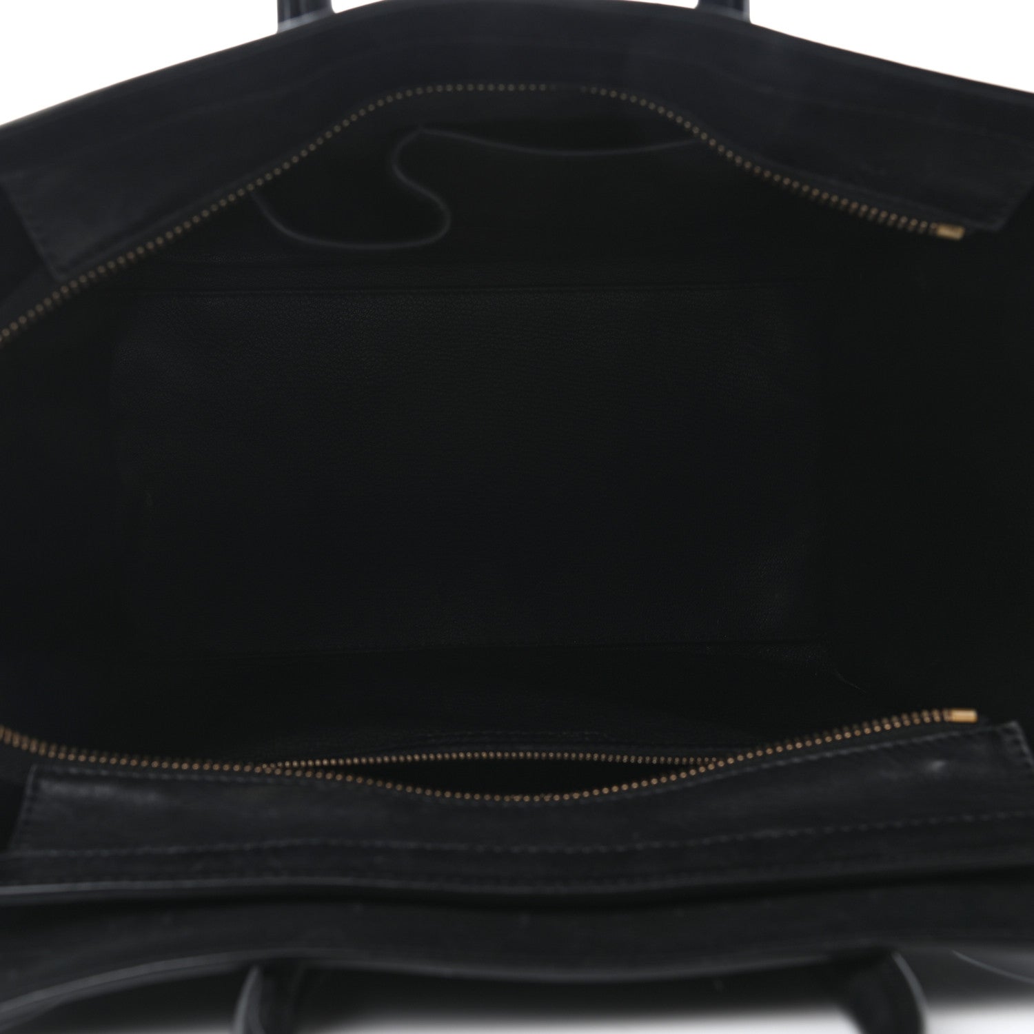 Celine Smooth Calfskin Mini Luggage Black 4 of 4