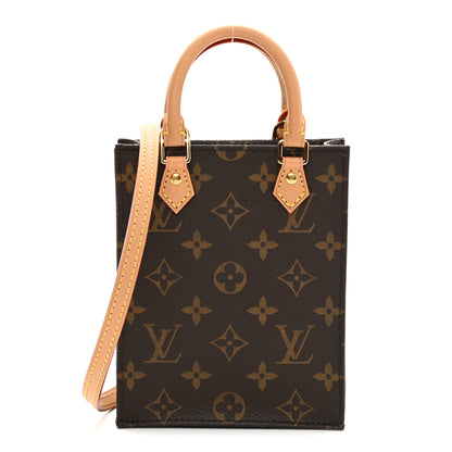 Louis Vuitton Monogram Petit Sac Plat 1 of 9