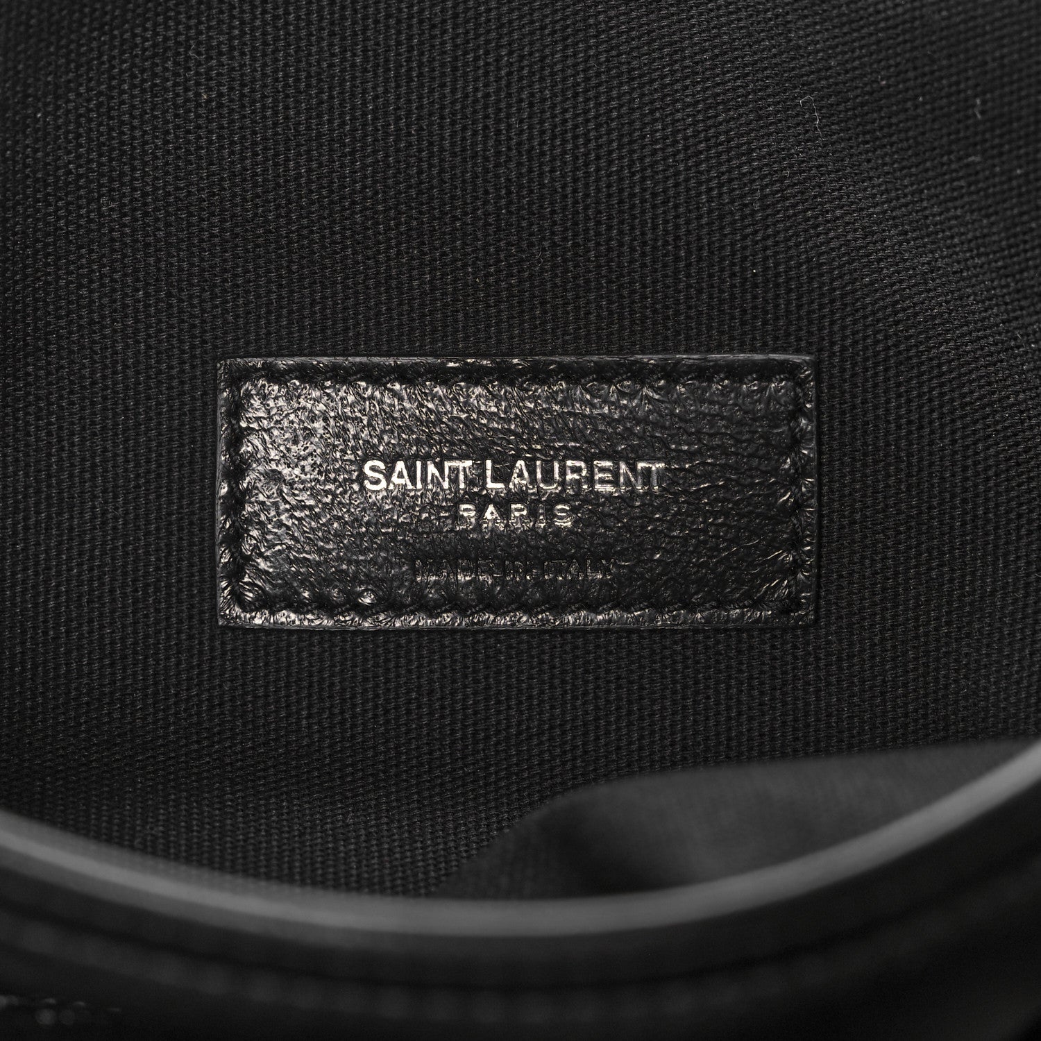 Saint Laurent Lambskin Shoulder Bag Black 6 of 9