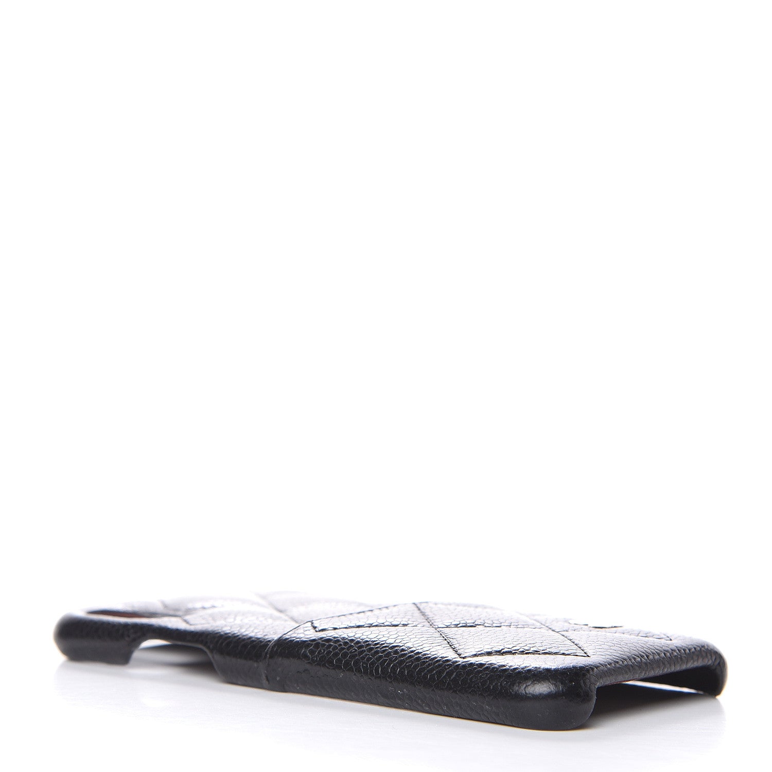 Chanel Caviar Quilted iPhone X Coco Tech Case Black 2 of 4