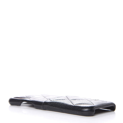 Chanel Caviar Quilted iPhone X Coco Tech Case Black 2 of 4