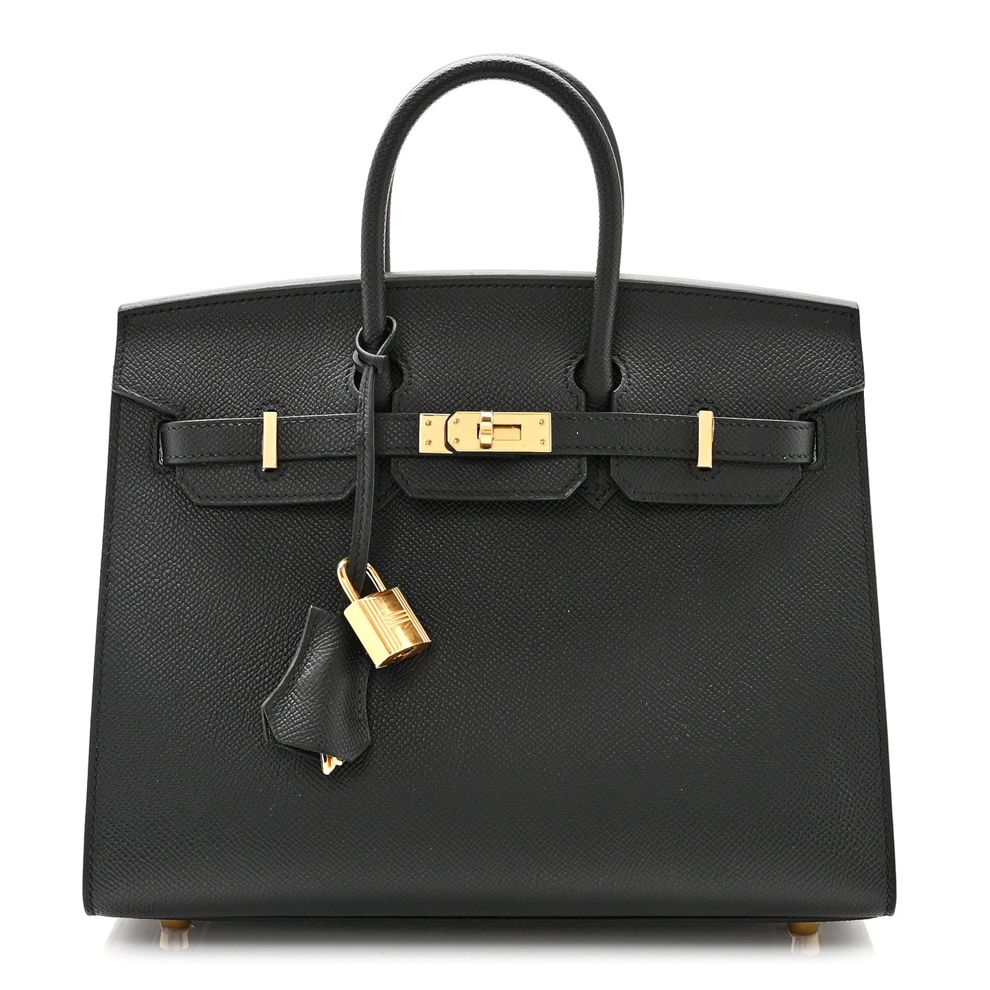 Epsom Birkin Sellier 25 Black
