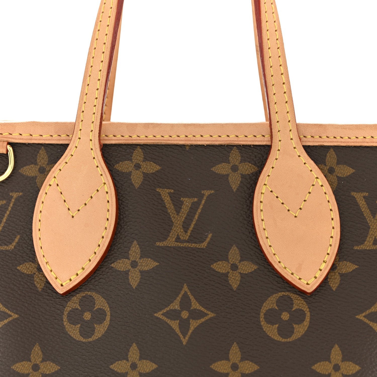 Louis Vuitton Monogram Neverfull BB Beige 8 of 14